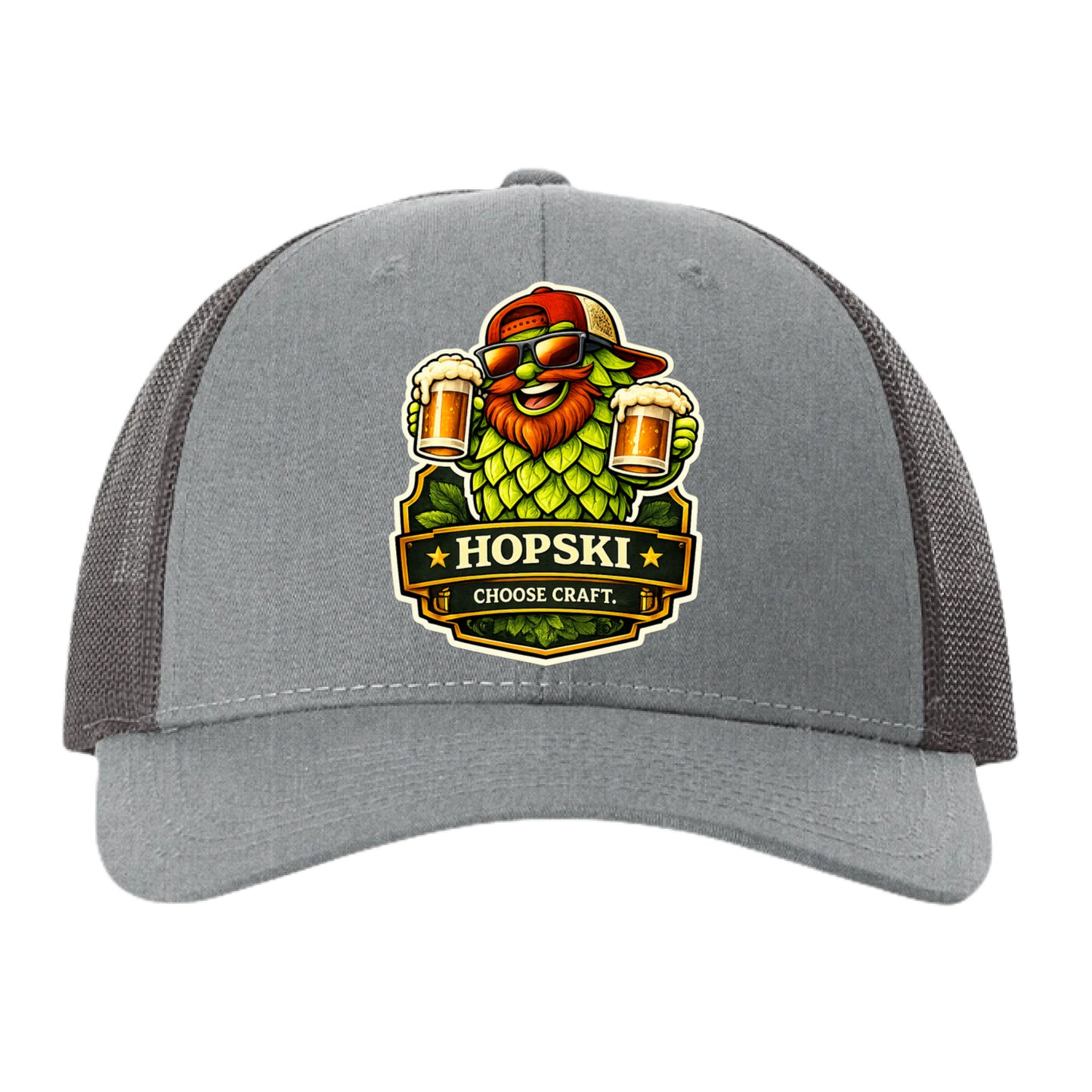 Heather Grey/ Dark Charcoal - FRONT