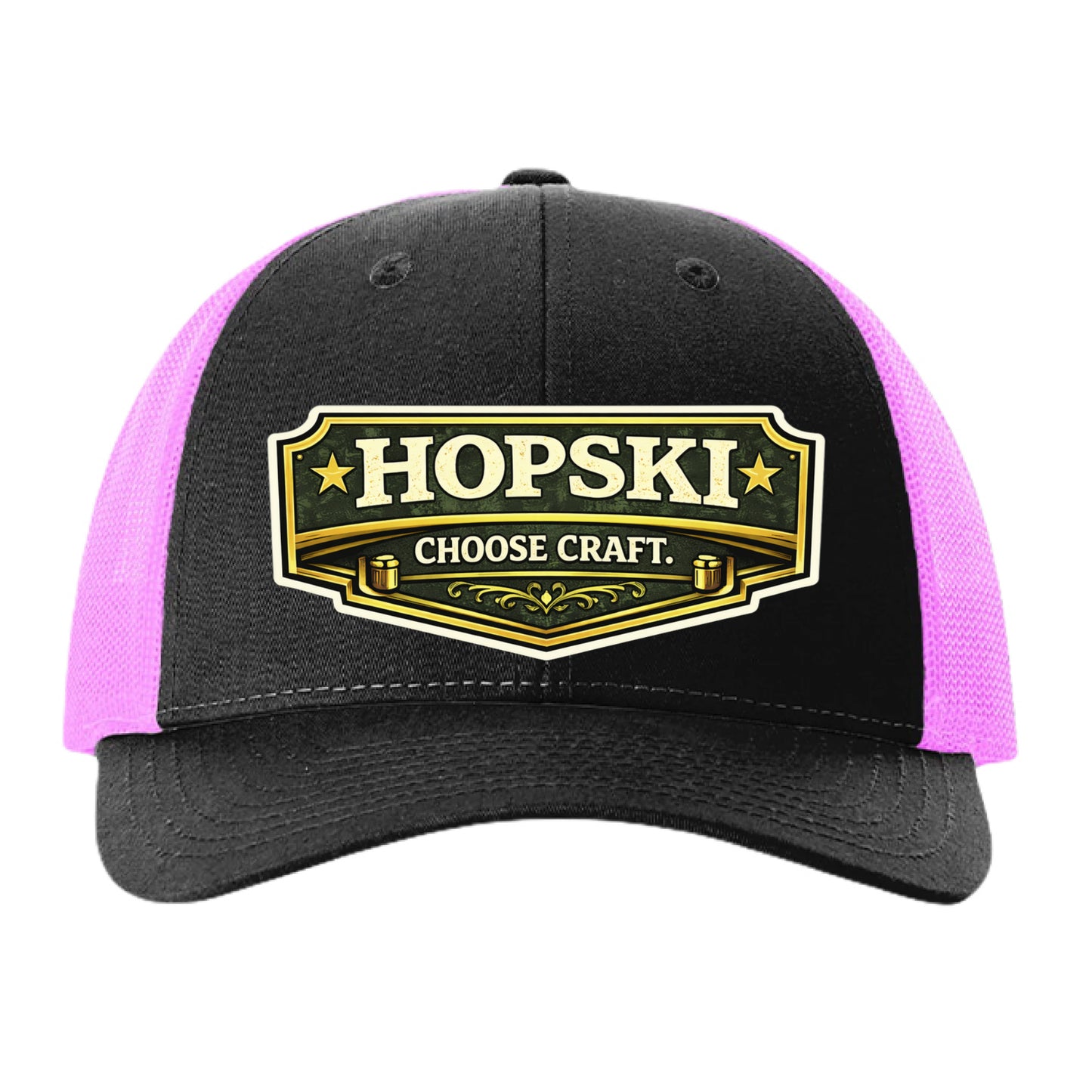 Black/ Neon Pink - FRONT