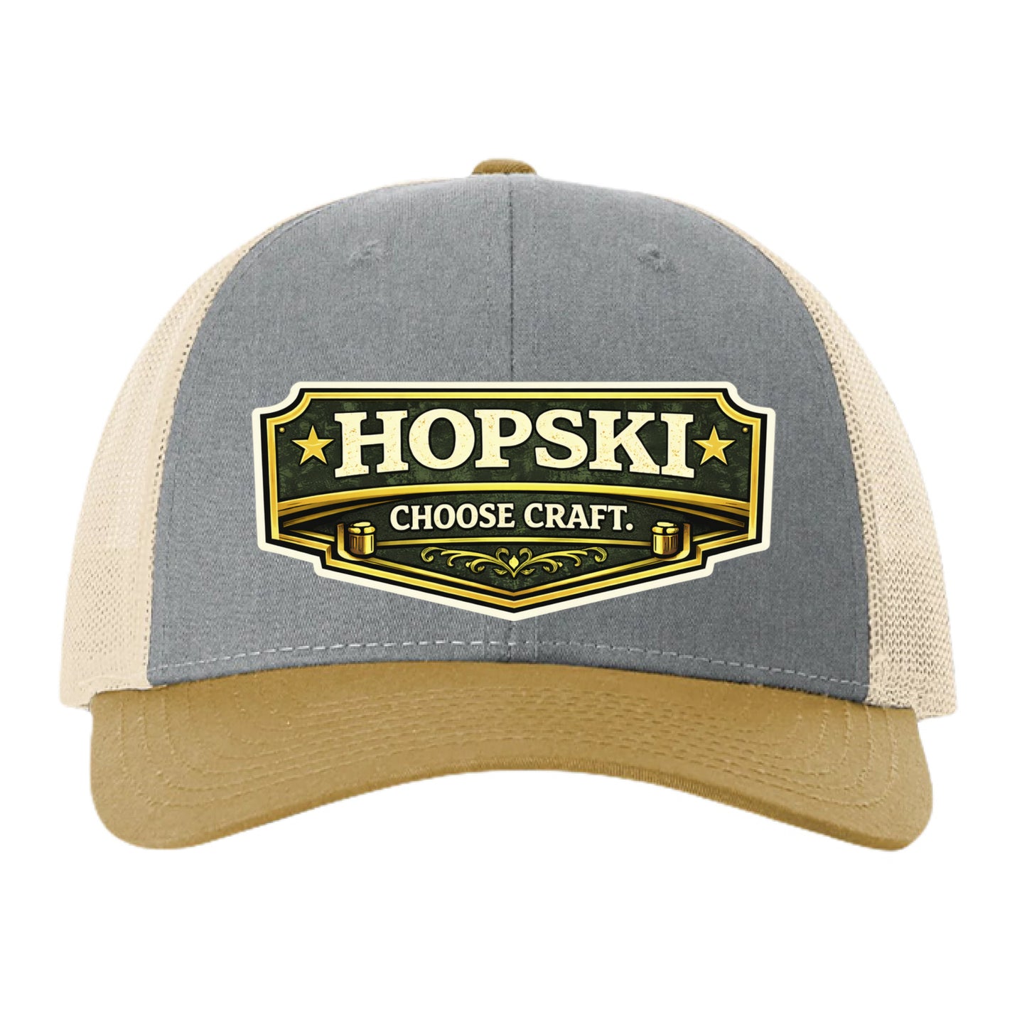 Heather Grey/ Birch/ Amber Gold - FRONT