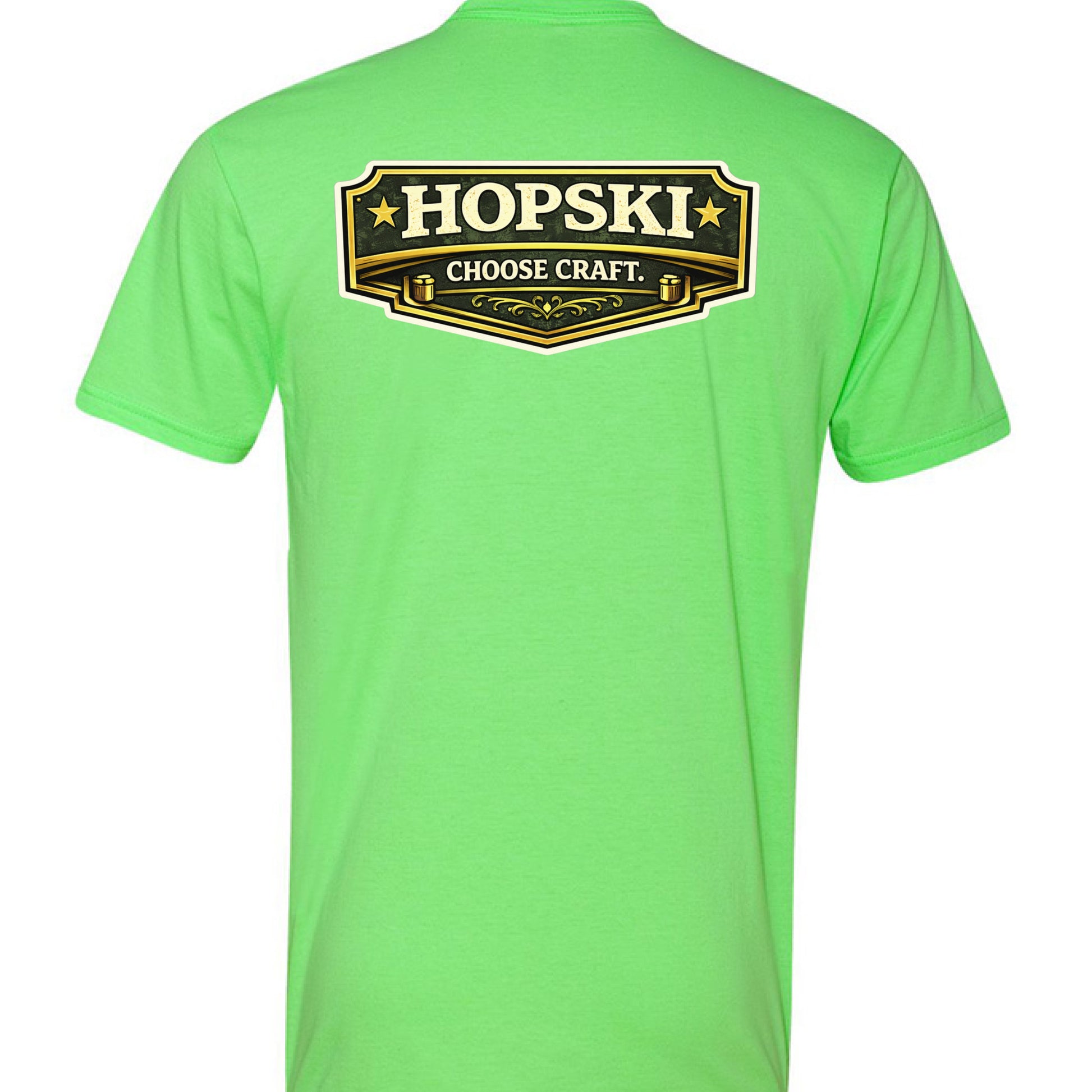 Neon Heather Green - BACK