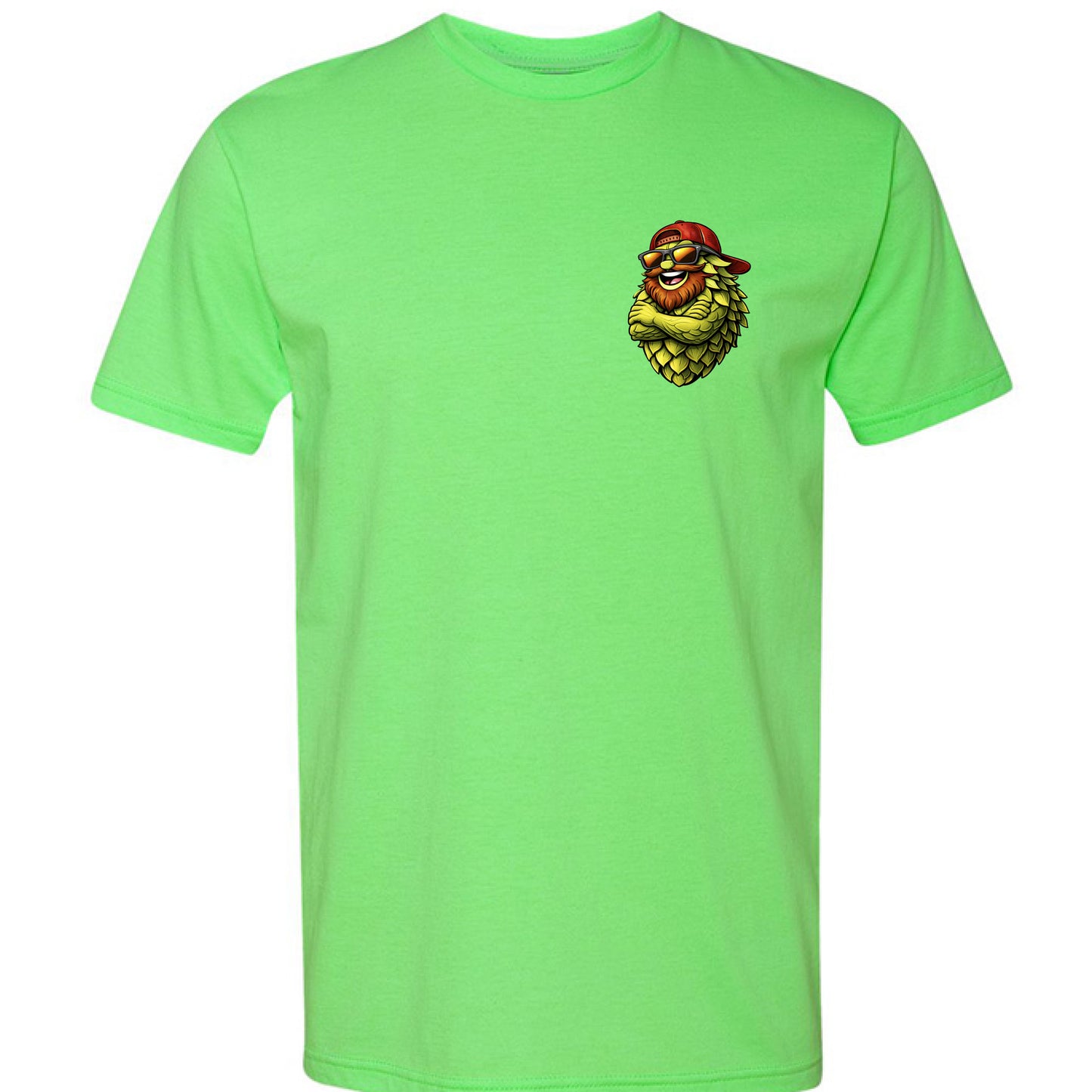 Neon Heather Green - FRONT